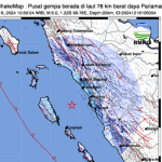 potensi gempa sumatera barat