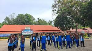 sma 4 bukittinggi latihan kesiagaan gempa