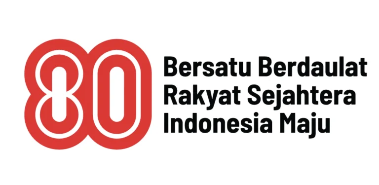 logo 80 tahun indonesia