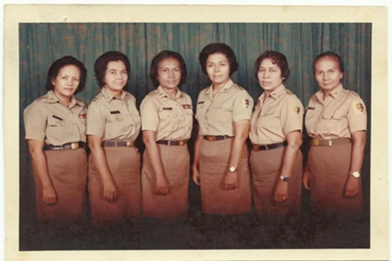 sejarah polwan sambut hut 77