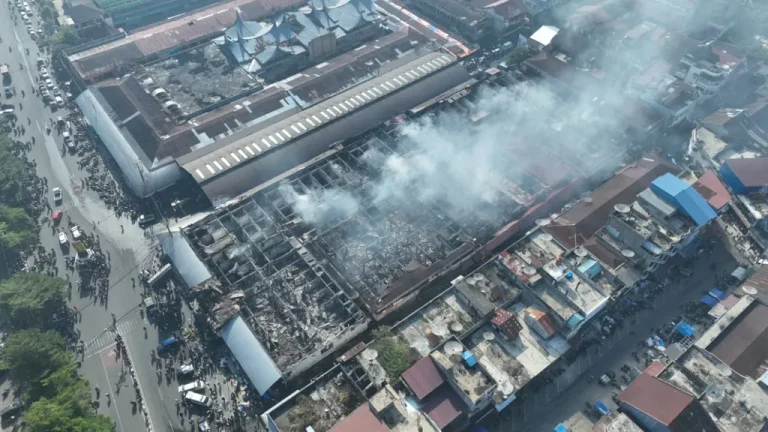 kebakaran pasar payakumbuh