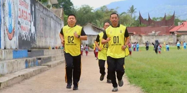 polresta bukittinggi Gelar Tes Kesamaptaan Jasmani