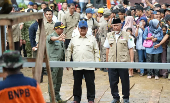 Prabowo ke Sumatera Barat