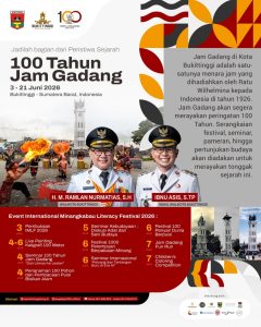 jadwal event 100 tahun jam gadang bukittinggi 2026