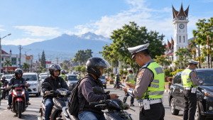 Razia Kendaraan di Bukittinggi selama 2 Pekan