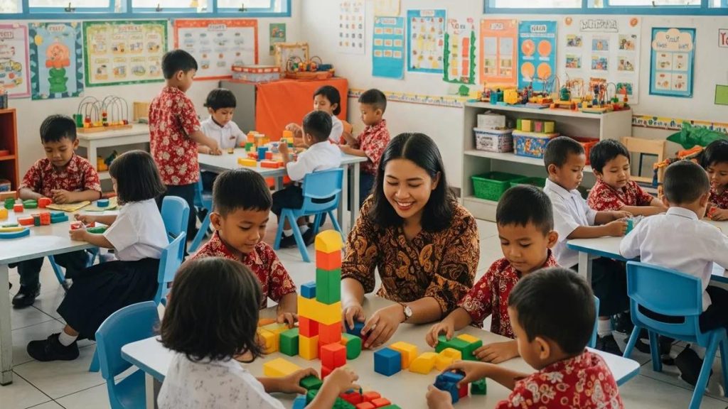 Sosialisasi Wajib Belajar 13 Tahun Prasekolah dan pentingnya pendidikan anak usia dini di Kota Bukittinggi.